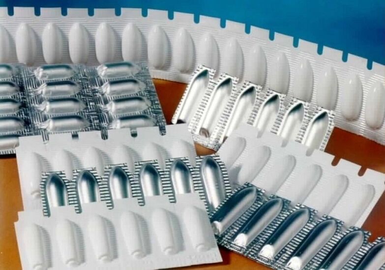 Rectal candles for the treatment of prostatitis in men